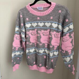 Dancing Pig Sweater